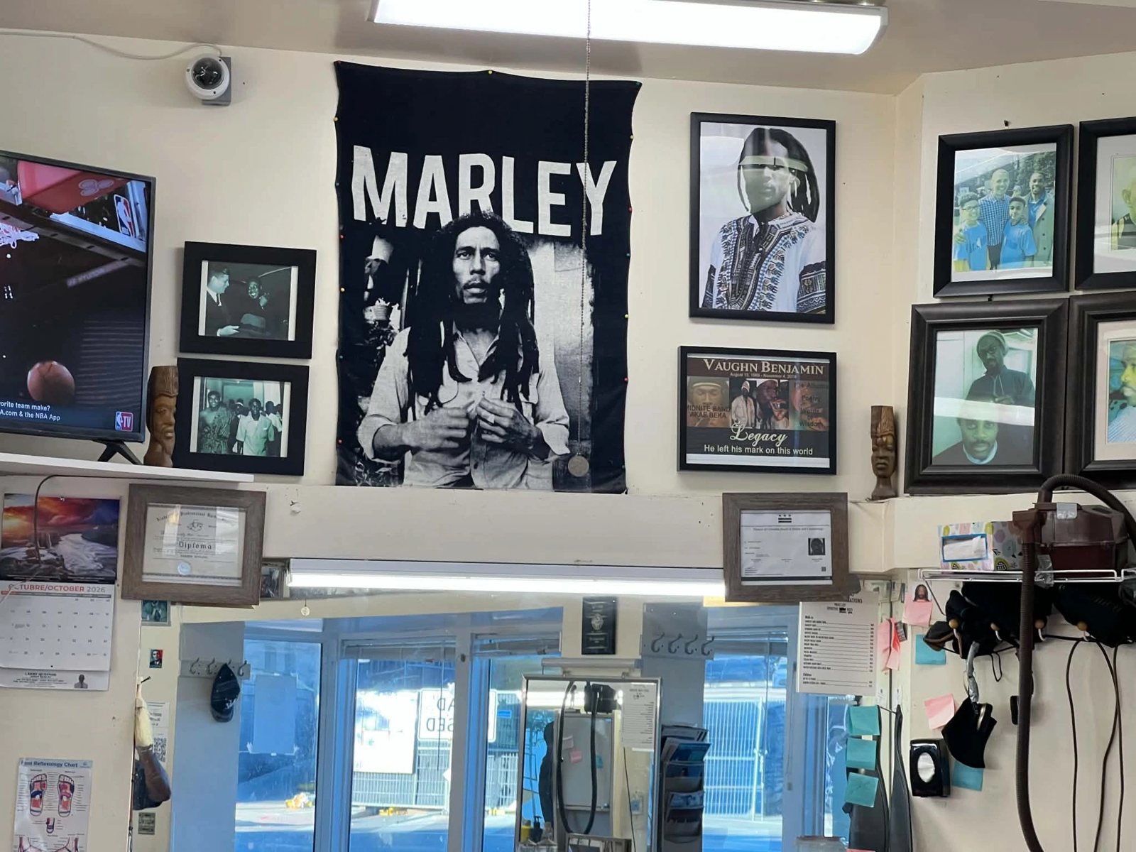 The legends wall